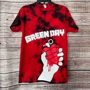NWOT Green Day ~ American Idiot Band Tee- Tie Dye Unisex Size Medium